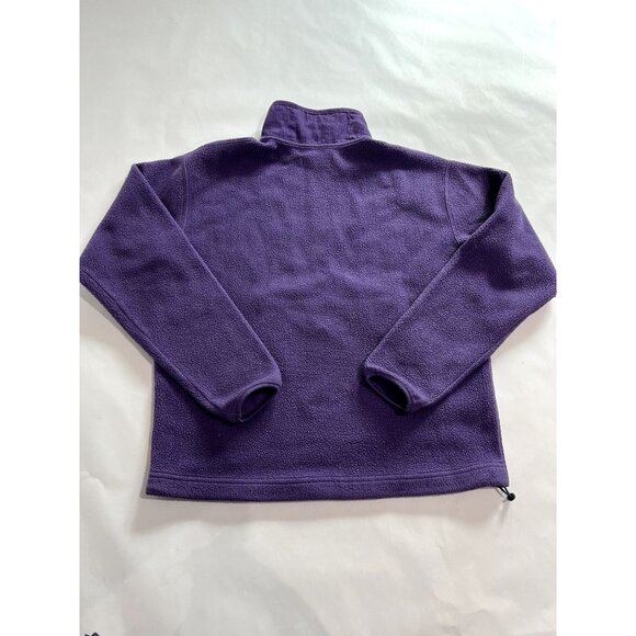 NWOT Yellow Label Co Half Zip Pullover in Purple - Picture 2 of 3